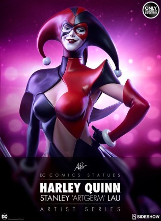 Sideshow Collectibles Harley Quinn Stanley ' Artgerm ' Lau Statue - Thumbnail