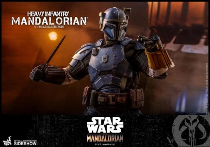 Hot Toys - Hot Toys Heavy Infantry Mandalorian Star Wars Sixth Scale Figure 905580