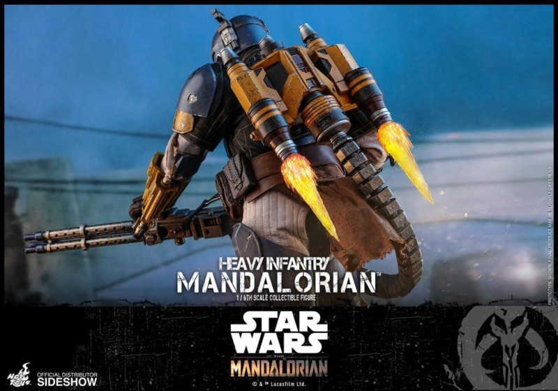 Hot Toys Heavy Infantry Mandalorian Star Wars Sixth Scale Figure 905580