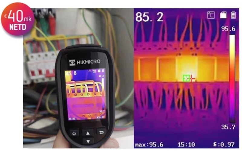 Hikmicro E1L Kompakt El Tipi Termal Kamera Görüntüleme Cihazı (25 Hz 160 x 120)