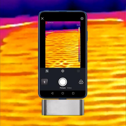 Hikmicro Mini- IR Resolution Themal Imaging Camera (Cep Telefonu İçin Type-C) (25 Hz 160 x 120 19200 Piksels) - Thumbnail
