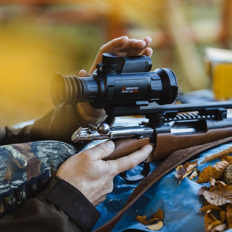 Hikmicro Panther LRF PH50L Termal Kameralı Görüntüleme Laser Scope (50 Hz 50mm 384x288)