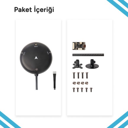 Holybro H-RTK F9P Multi-band RTK GNSS Series IST8310 Compass (Rover Lite 2nd GPS) - Thumbnail