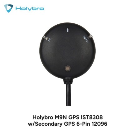 Holybro - Holybro M9N GPS IST8308 w/Secondary GPS 6-Pin 12096