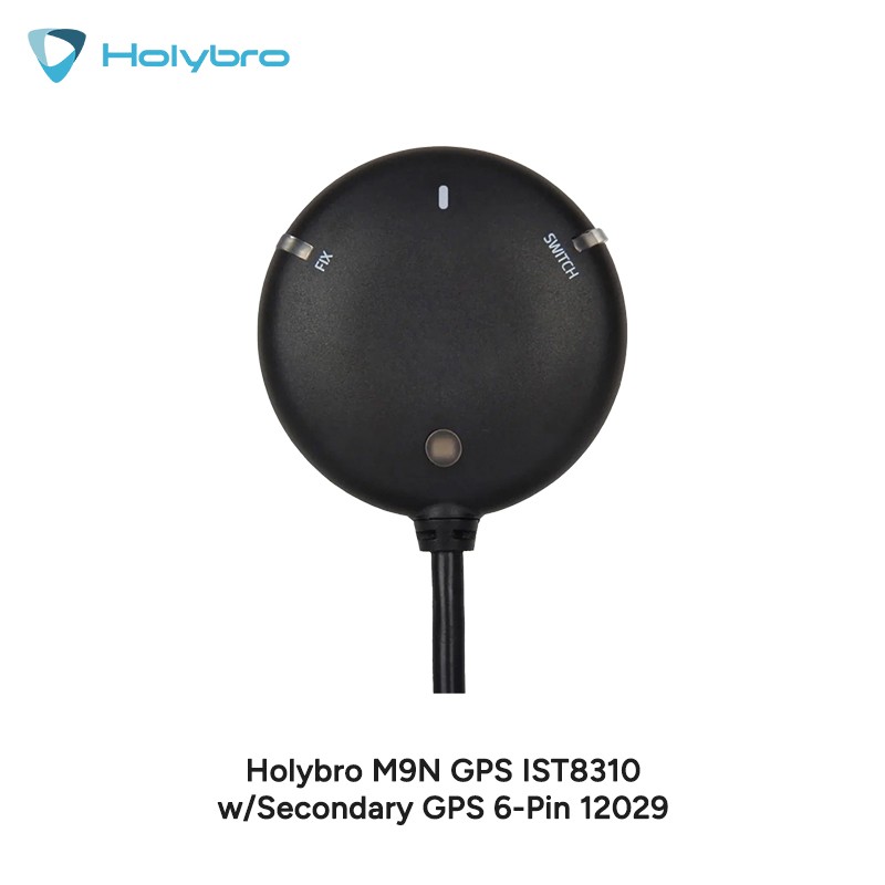 Holybro M9N GPS IST8310 w/Secondary GPS 6-Pin 12029