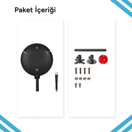 Holybro M9N GPS IST8310 w/Secondary GPS 6-Pin 12029 - Thumbnail