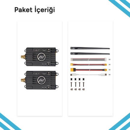 Holybro Microhard Telemetry Radio V2 P400 Modem Uzun Menzilli Radyo Telemetri Seti Bundle - Thumbnail