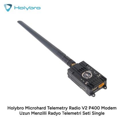Holybro - Holybro Microhard Telemetry Radio V2 P400 Modem Uzun Menzilli Radyo Telemetri Seti Single