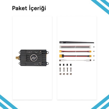 Holybro Microhard Telemetry Radio V2 P400 Modem Uzun Menzilli Radyo Telemetri Seti Single - Thumbnail