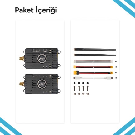 Holybro Microhard Telemetry Radio V2 P900 Modem Uzun Menzilli Radyo Telemetri Seti Bundle - Thumbnail