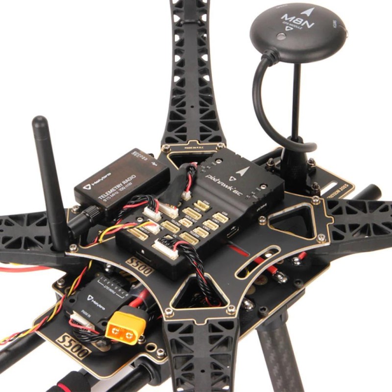 Holybro PX4 Development Kit - S500 v2 Drone Seti (Pixhawk 6C Uçuş Kontrol Kartı + 433MHZ Telemetri Seti + M8N GPS)