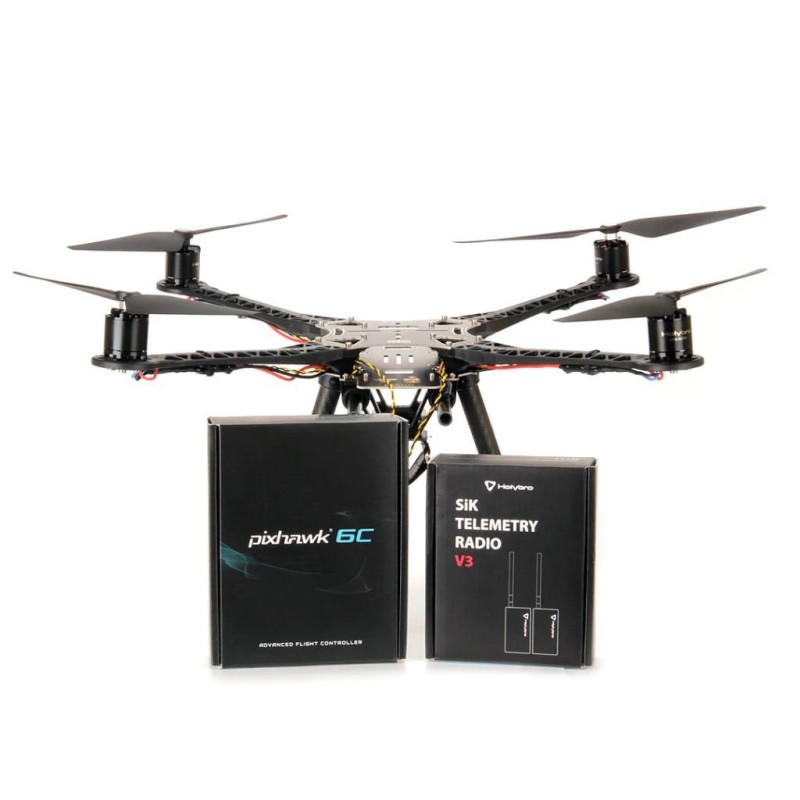 Holybro PX4 Development Kit - S500 v2 Drone Seti (Pixhawk 6C Uçuş Kontrol Kartı + 915MHZ Telemetri Seti + M8N GPS)
