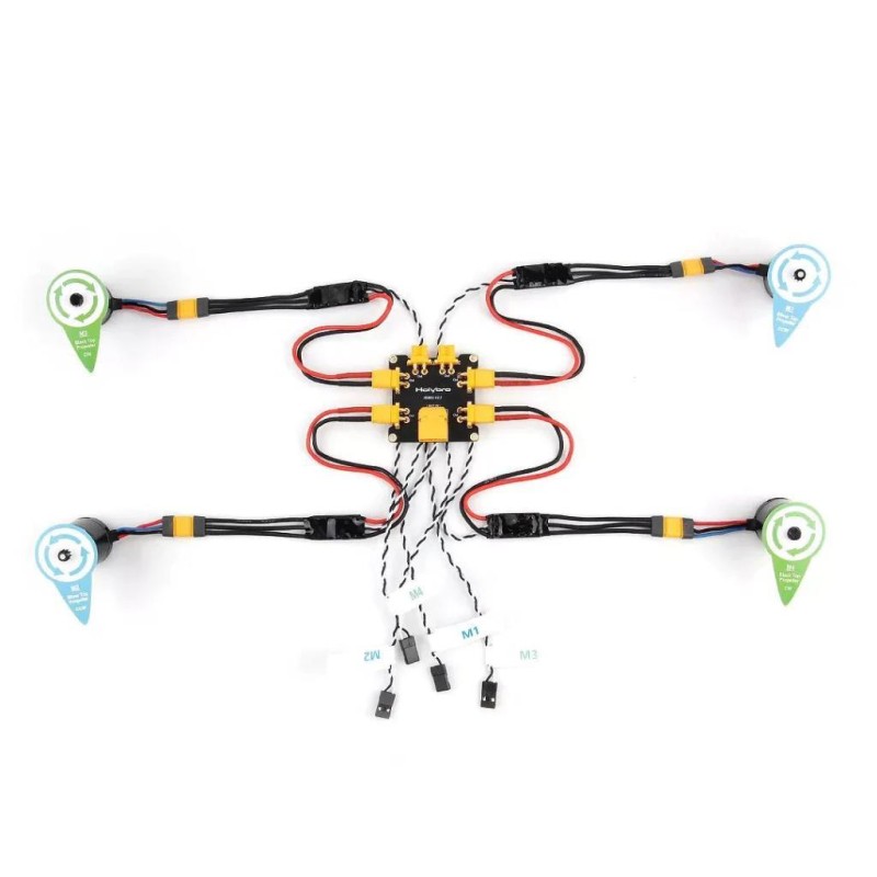 Holybro PX4 Development Kit - X500 v2 Drone Seti (Pixhawk 6C Uçuş Kontrol Kartı + 915MHZ Telemetri Seti + M8N GPS)