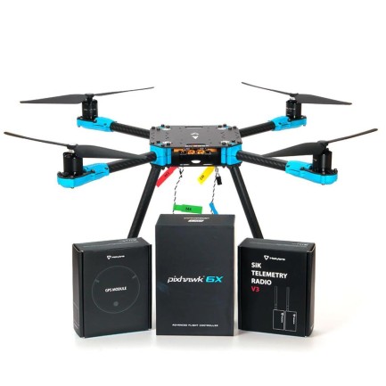 Holybro - Holybro PX4 Development Kit - X500 v2 Drone Seti (Pixhawk 6X Uçuş Kontrol Kartı + 915MHZ Telemetri Seti + M8N GPS)