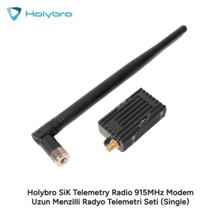 Holybro - Holybro SiK Telemetry Radio 915MHz Modem Uzun Menzilli Radyo Telemetri Seti (Single)