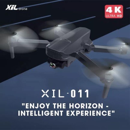 HOSHI XIL 011 4K GPS Kameralı Drone Seti - 1KM Menzil & 3 Eksen Gimbal & Takip Modu & RTH & 50X Zoom - Thumbnail