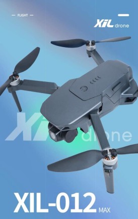 HOSHI XIL 012 Max 4K + GPS + 3 Axis Gimbal Kameralı Drone Seti - 1 Km Menzil - 25 Dakika Uçuş - Thumbnail