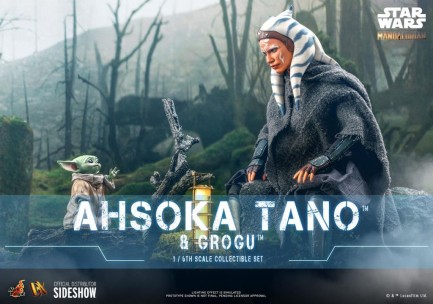 Hot Toys Ahsoka Tano and Grogu DX Sixth Scale Figure - 908145 - Star Wars: The Mandalorian - Thumbnail