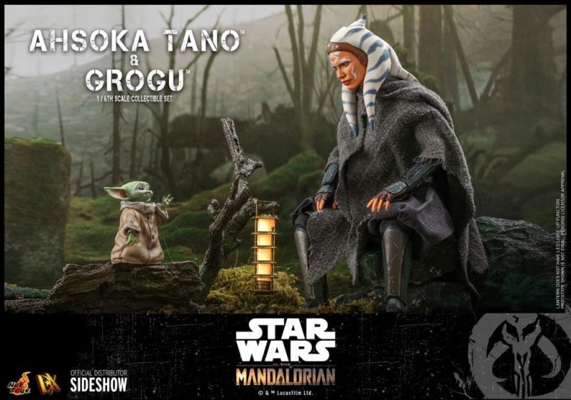 Hot Toys Ahsoka Tano and Grogu DX Sixth Scale Figure - 908145 - Star Wars: The Mandalorian