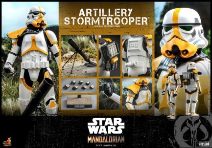 Hot Toys Artillery Stormtrooper Sixth Scale Figure TMS47 908285 / Star Wars / The Mandalorian - Thumbnail