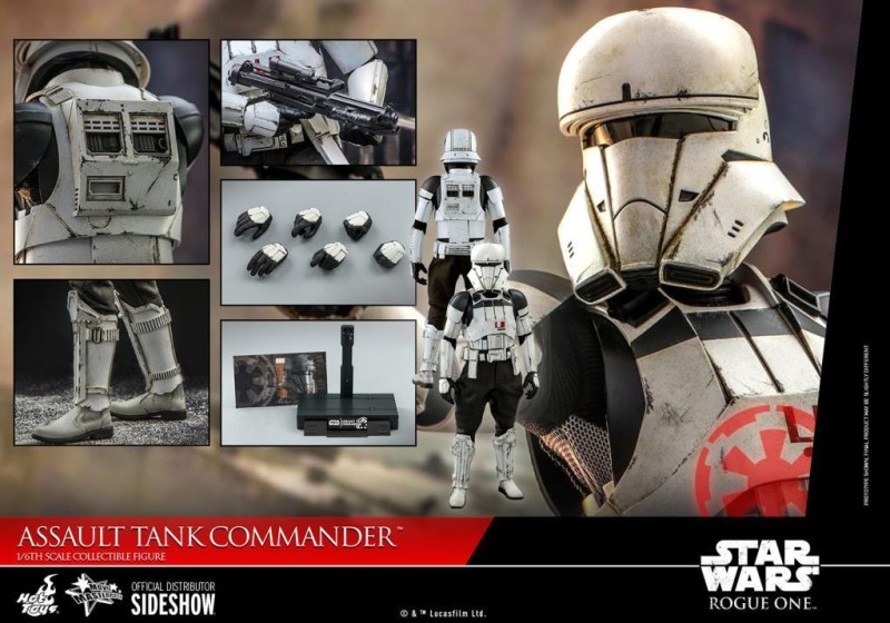 Hot Toys Assault Tank Commander Sixth Scale 907736 MMS587 / Star Wars Rogue One: A Star Wars Story Hot Toys Assault Tank Commander Sixth Scale 907736 MMS587 / Star Wars Rogue One: A Star Wars Story