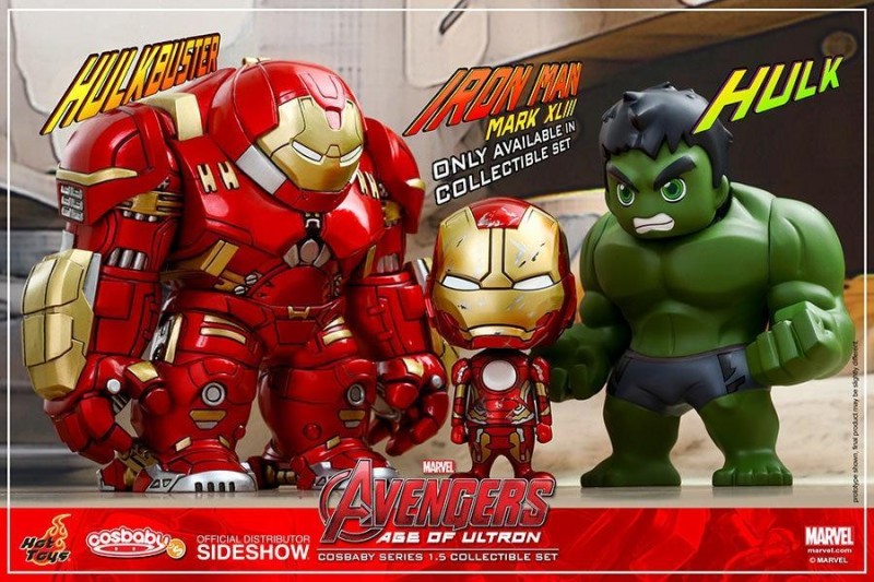 Hot Toys Avengers Age of Ultron Collectible Set of 3