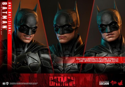 Hot Toys Batman and Bat-Signal Sixth Scale Figure Collectible Set 910596 MMS641 DC Comics / The Batman 2022 (Ön Sipariş) - Thumbnail