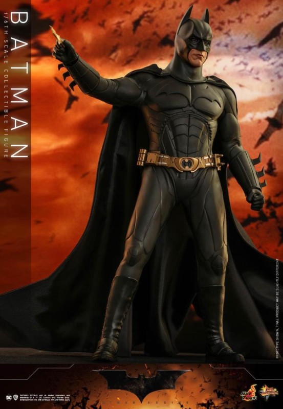 Hot Toys Batman Begins Sixth Scale Exclusive Figure - 908079 - DC Comics / Batman Begins - MMS595 (ÖN SİPARİŞ)