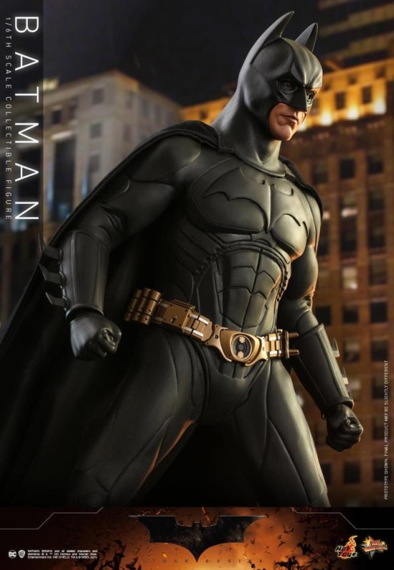 Hot Toys Batman Begins Sixth Scale Exclusive Figure - 908079 - DC Comics / Batman Begins - MMS595 (ÖN SİPARİŞ)