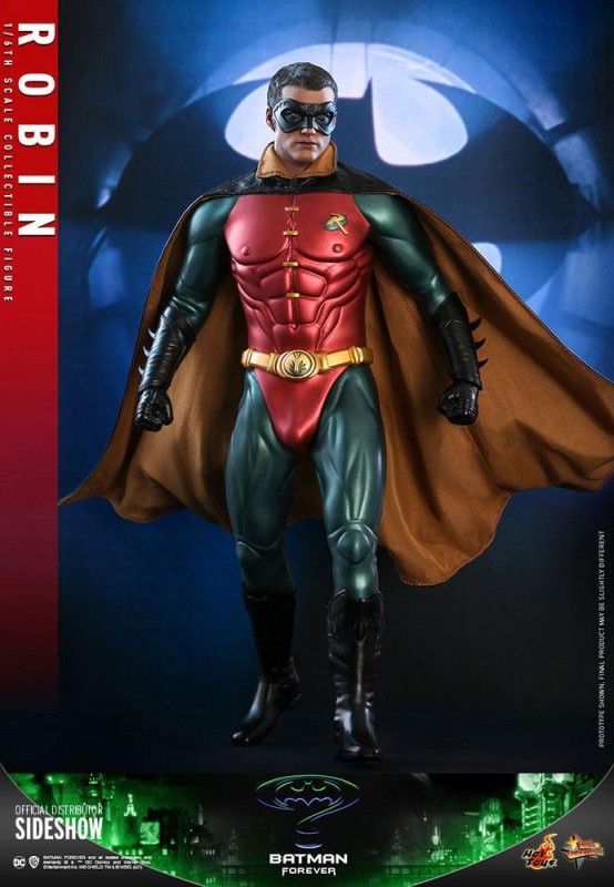 Hot Toys Batman (Sonar Suit) & Robin Sixth Scale Figure Set - 904950 & 904951 - MMS593 & MMS594 - DC Comics / Batman Forever