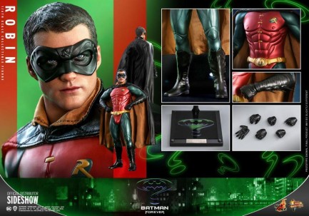 Hot Toys Batman (Sonar Suit) & Robin Sixth Scale Figure Set - 904950 & 904951 - MMS593 & MMS594 - DC Comics / Batman Forever - Thumbnail
