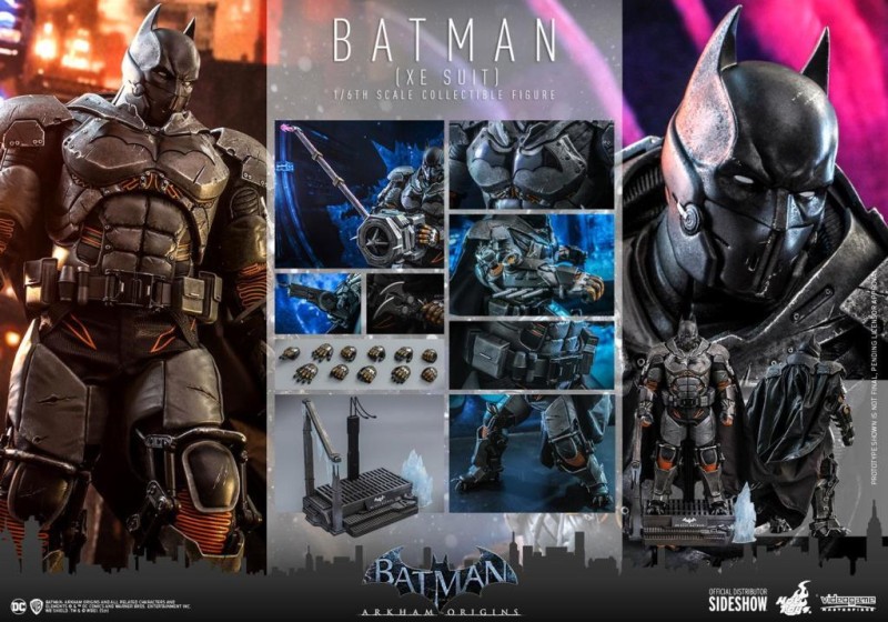Hot Toys Batman (XE Suit) Sixth Scale Figure - 908863 - DC Comics / Arkham Origins - VGM52