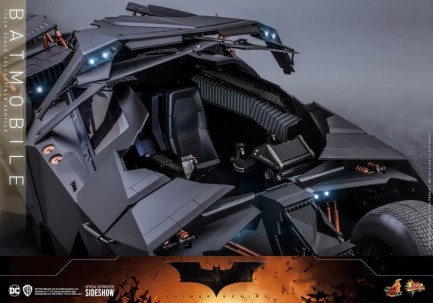 Hot Toys Batmobile Sixth Scale Figure Accessory 908080 - DC Comics / Batman Begins Movie Masterpiece Series MMS596 - Thumbnail