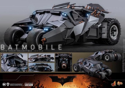 Hot Toys Batmobile Sixth Scale Figure Accessory 908080 - DC Comics / Batman Begins Movie Masterpiece Series MMS596 - Thumbnail
