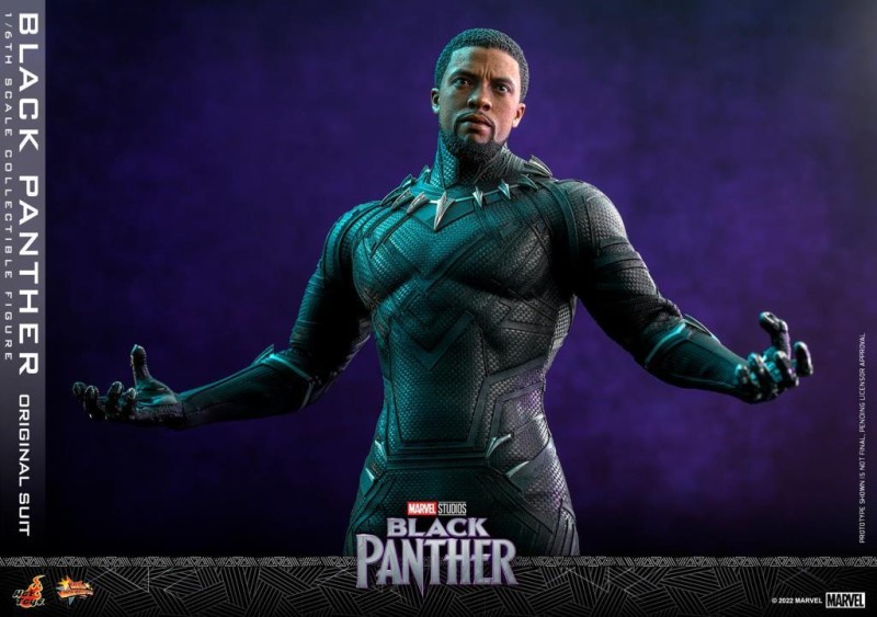 Hot Toys Black Panther (Original Suit) Sixth Scale Figure - 911691 MMS671 - Marvel Comics / Black Panther Legacy
