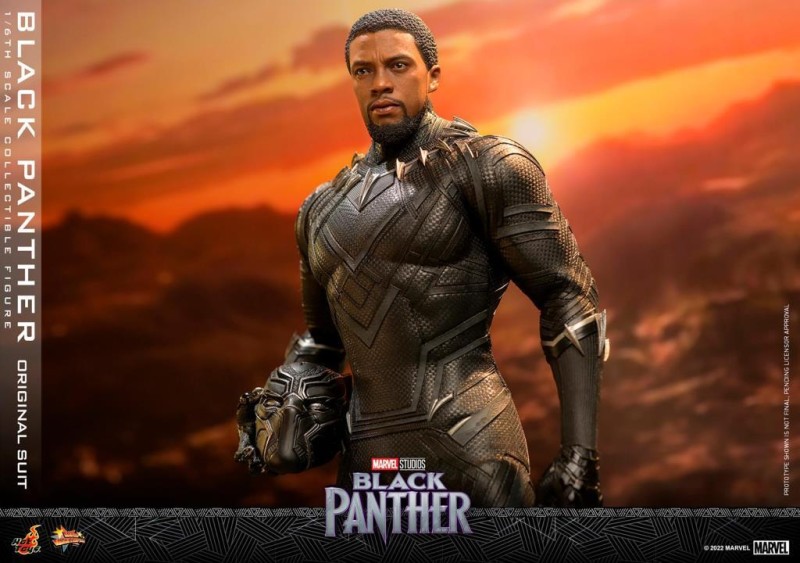 Hot Toys Black Panther (Original Suit) Sixth Scale Figure - 911691 MMS671 - Marvel Comics / Black Panther Legacy