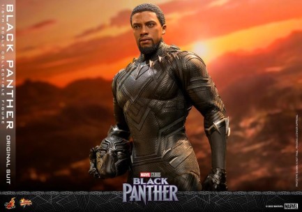 Hot Toys Black Panther (Original Suit) Sixth Scale Figure - 911691 MMS671 - Marvel Comics / Black Panther Legacy - Thumbnail