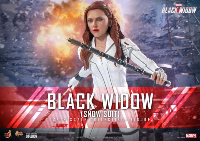 Hot Toys Black Widow (Snow Suit Version) Sixth Scale Figure - 906797 - MMS601 - Marvel Comics / Black Widow