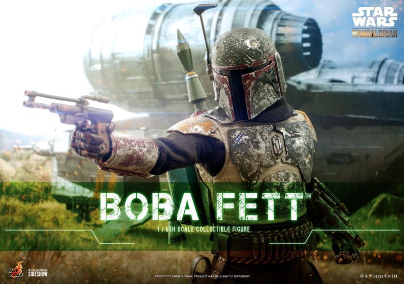 Hot Toys Boba Fett Sixth Scale Figure 907834 Television Masterpiece Series TMS33 Star Wars: The Mandalorian