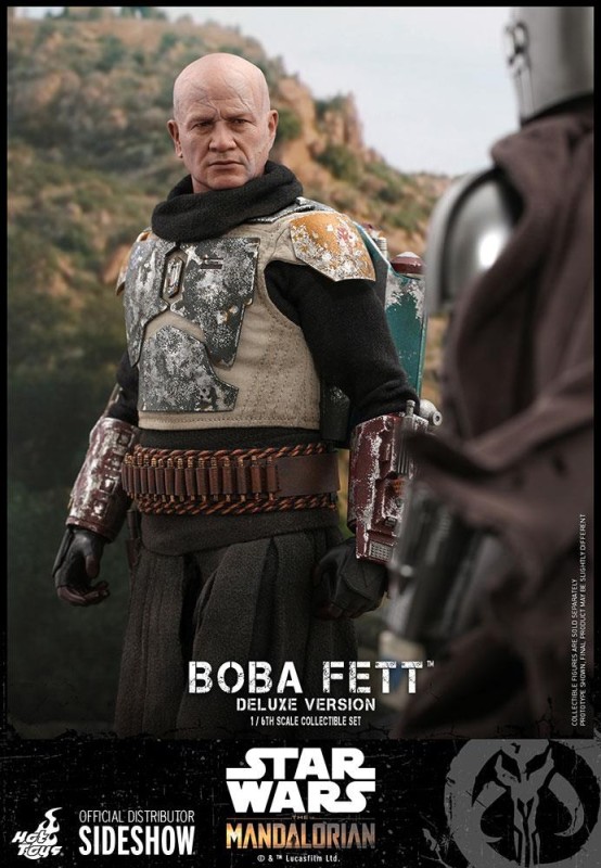Hot Toys Boba Fett (The Mandalorian) Deluxe Version Sixth Scale Figure 907747 - Television Masterpiece Series 34 – Star Wars: The Mandalorian