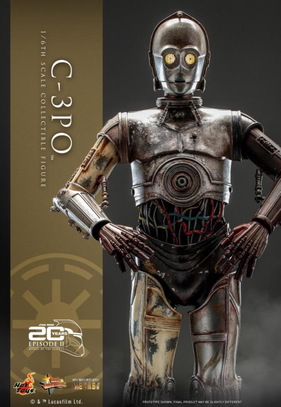 Hot Toys C-3PO Sixth Scale Figure - 911039 MMS650 