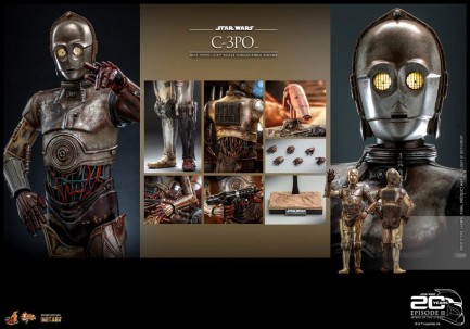 Hot Toys C-3PO Sixth Scale Figure - 911039 MMS650 - Thumbnail