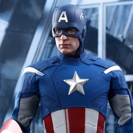 Hot Toys Captain America (2012 Version) Endgame Sixth Scale Figure 904929 - Thumbnail