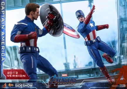 Hot Toys Captain America (2012 Version) Endgame Sixth Scale Figure 904929 - Thumbnail