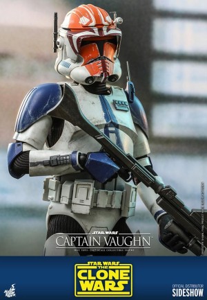 Hot Toys Captain Vaughn Sixth Scale Figure - 909744 - TMS65 - Star Wars / The Clone Wars - Thumbnail