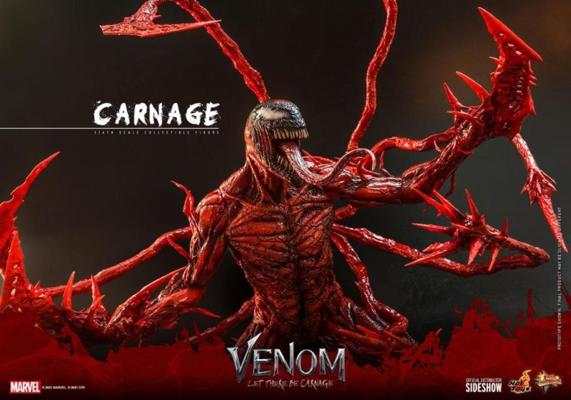 Hot Toys Carnage (Deluxe Version) Sixth Scale Figure - 909352 - Marvel Comics / Venom Let There Be Carnage MMS620