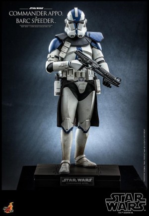 Hot Toys Commander Appo with BARC Speeder Sixth Scale Figure Set - 911126 - Star Wars / The Clone Wars - TMS76 - Thumbnail