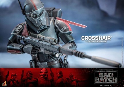 Hot Toys Crosshair Sixth Scale Figure - 909397 TMS087 - Star Wars / The Bad Batch - Thumbnail