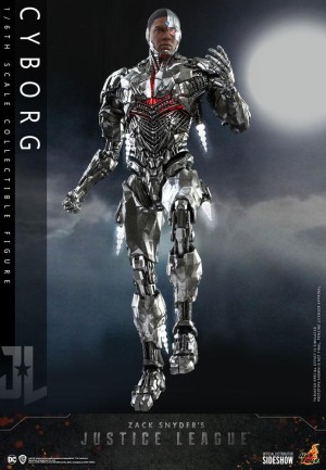 Hot Toys Cyborg Sixth Scale Figure - 903120 - DC Comics / Justice League - TMS057 - Thumbnail