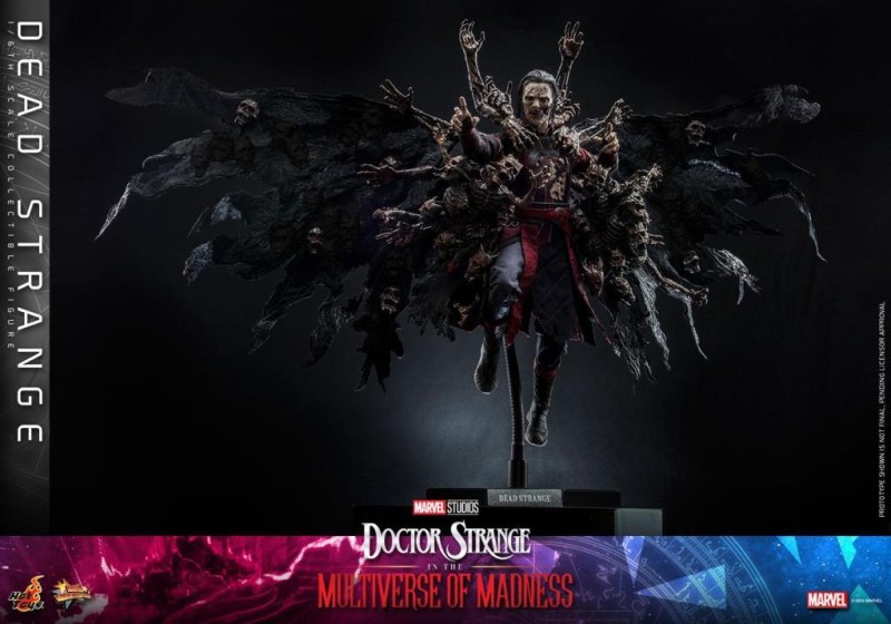 Hot Toys Dead Strange Sixth Scale Figure - 911214 - Marvel Comics / Doctor Strange : Multiverse Of Madness - MMS654